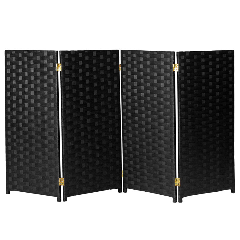 Oriental Furniture 35.5" Tall Woven Fiber Room Divider & Reviews Wayfair